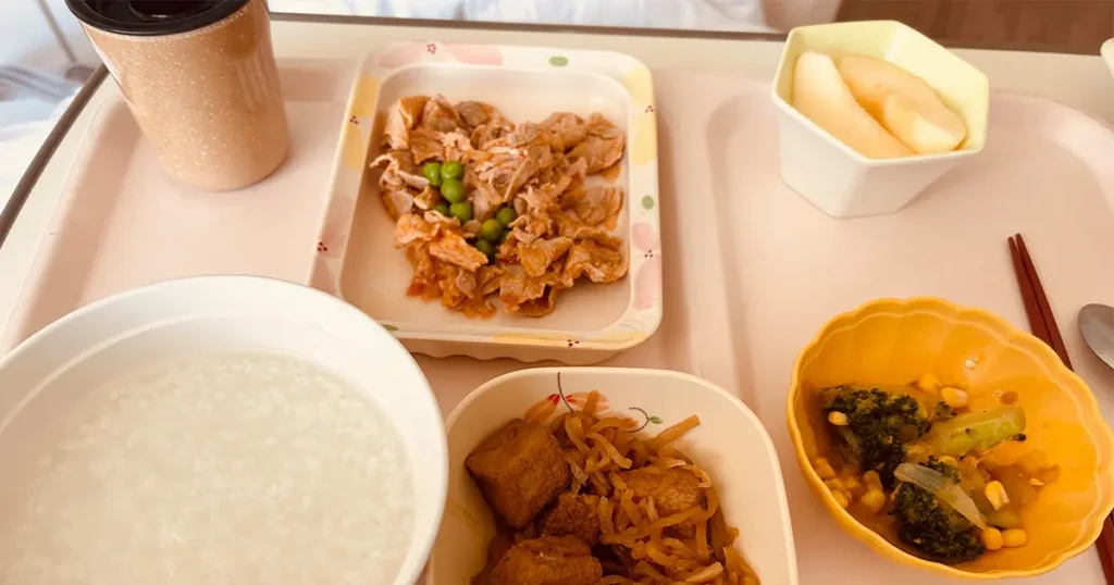 乳がん手術後初ご飯