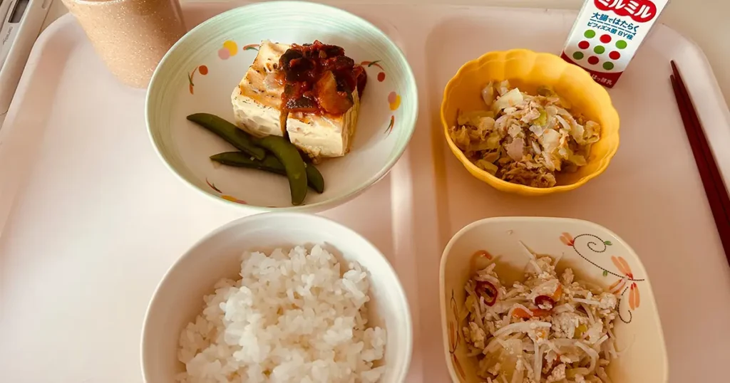 乳がん手術前日の晩御飯